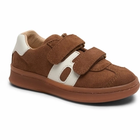 Bisgaard Bay V Velcro Sneakers Brown Tex Sneakers Kids on sale