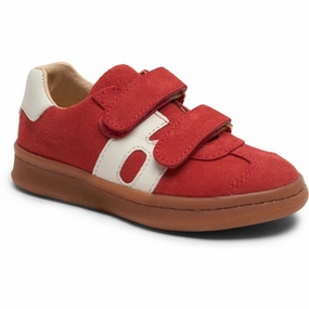 Bisgaard Bay V Velcro Sneakers Red Kids Velcro Sneakers discount