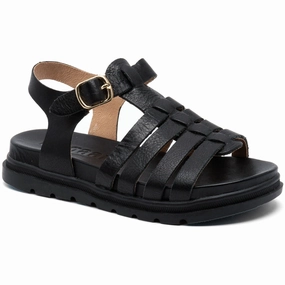 Bisgaard Black Bera Sandal Kids Open Sandals cheap sale