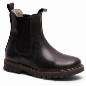 Bisgaard Black Neel Tex Bootr Kids Chelsea Boots sale