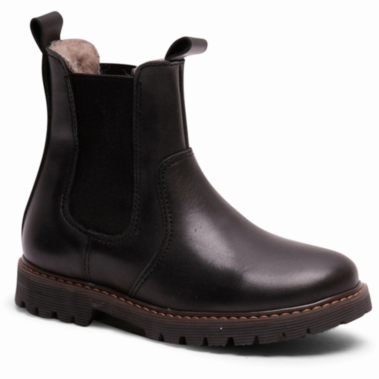 Bisgaard Black Neel Tex Bootr Kids Chelsea Boots sale