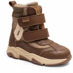 Bisgaard Brown Marius Tex Vinterstvler Cheap Kids Winter Footwear