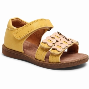 Bisgaard Cana C Sandal Lemon Kids Open Sandals cheap sale