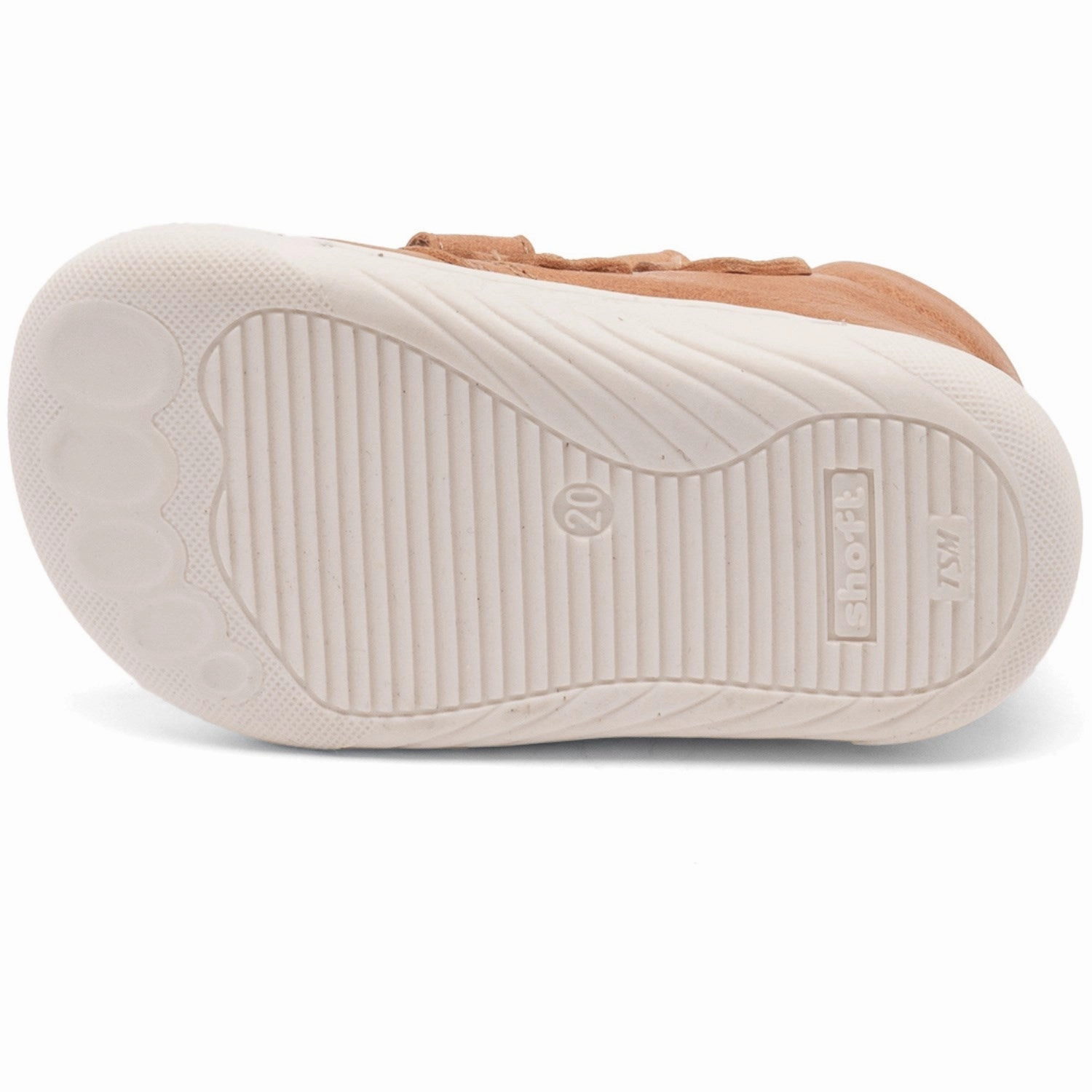 Bisgaard Caramel Barefoot Theodora V First Step Shoe