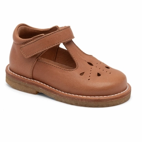 Bisgaard Caramel Noelle First Step Shoe Beginner Shoes With Velcro Kids promo