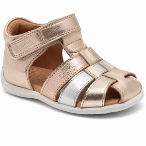 Bisgaard Champagne Carly Sandal Kids Closed Toe Sandals promo