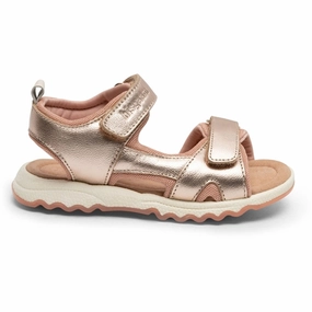 Bisgaard Coco Sandal Rose Gold Kids Open Sandals cheap sale