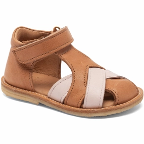 Bisgaard Cognac Alva Sandal Kids Closed Toe Sandals promo