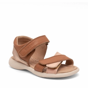 Bisgaard Cognac Sofie Sandal Kids Open Sandals cheap sale