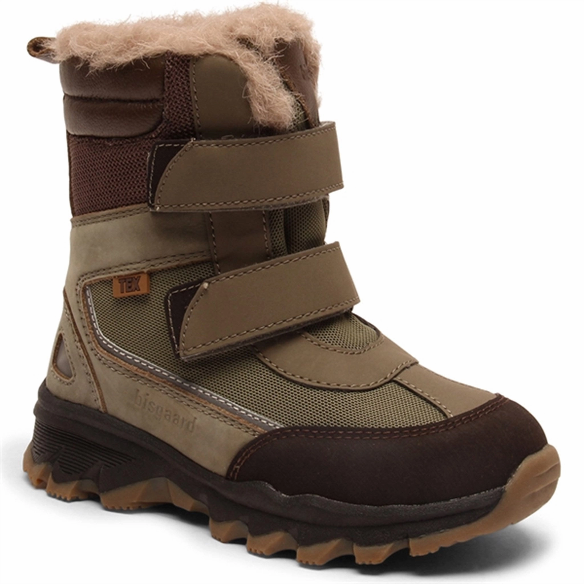 Bisgaard Eddie Boots Army Winter Boots for Kids on sale