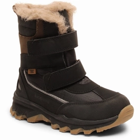 Bisgaard Eddie Tex Boots Black Cheap Kids Winter Footwear