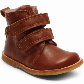 Bisgaard Edis Tex Boots Cognac Cheap Kids Winter Footwear