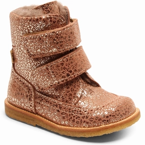 Bisgaard Elba Boots Rose Flowers Winter Boots for Kids on sale