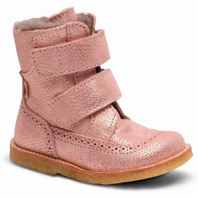 Bisgaard Elba Tex Boots Rose Glitter Cheap Kids Winter Footwear