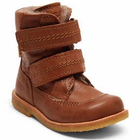 Bisgaard Eliah Boots Tan Winter Boots for Kids on sale