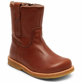 Bisgaard Elke Boots Cognac Winter Boots for Kids on sale