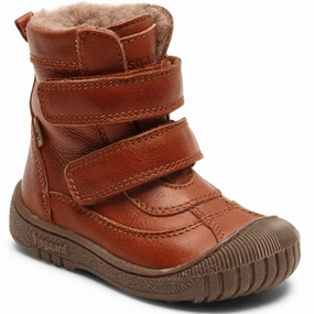 Bisgaard Ellis Boots Cognac Cheap Kids Winter Footwear