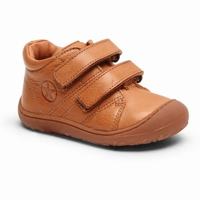 Bisgaard Hale V Starter Shoes Tan Beginner Shoes With Velcro Kids promo