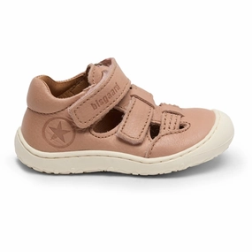 Bisgaard Hana Starter Shoes Nude Kids Closed Toe Sandals promo