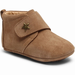 Bisgaard Indoor Shoes Baby Star Camel House Slippers for Kids on sale