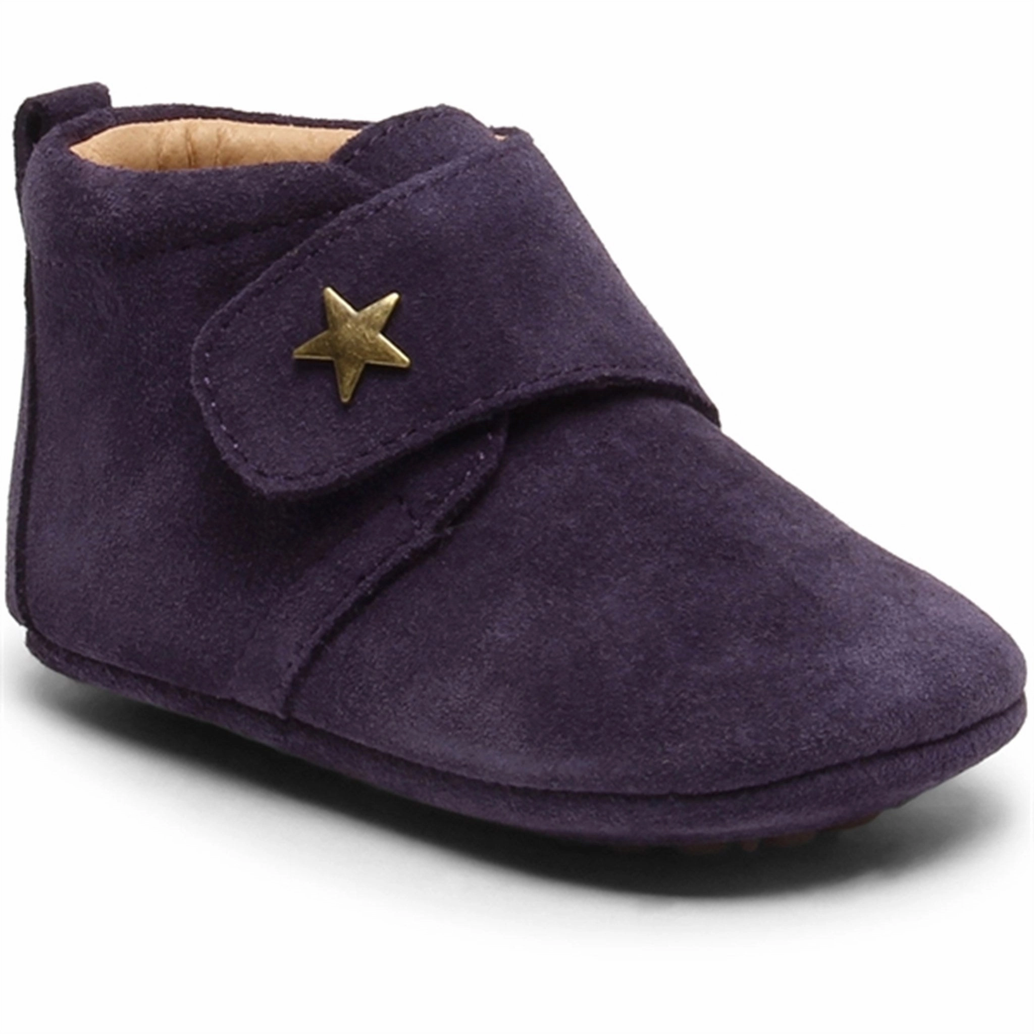 Bisgaard Indoor Shoes Baby Star Purple House Slippers for Kids on sale