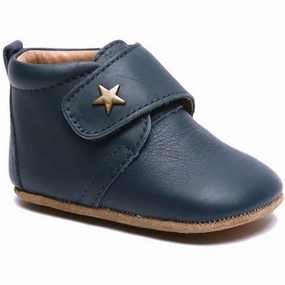 Bisgaard Indoor Shoes Velcro Star 12301 (navy) House Slippers for Kids on sale