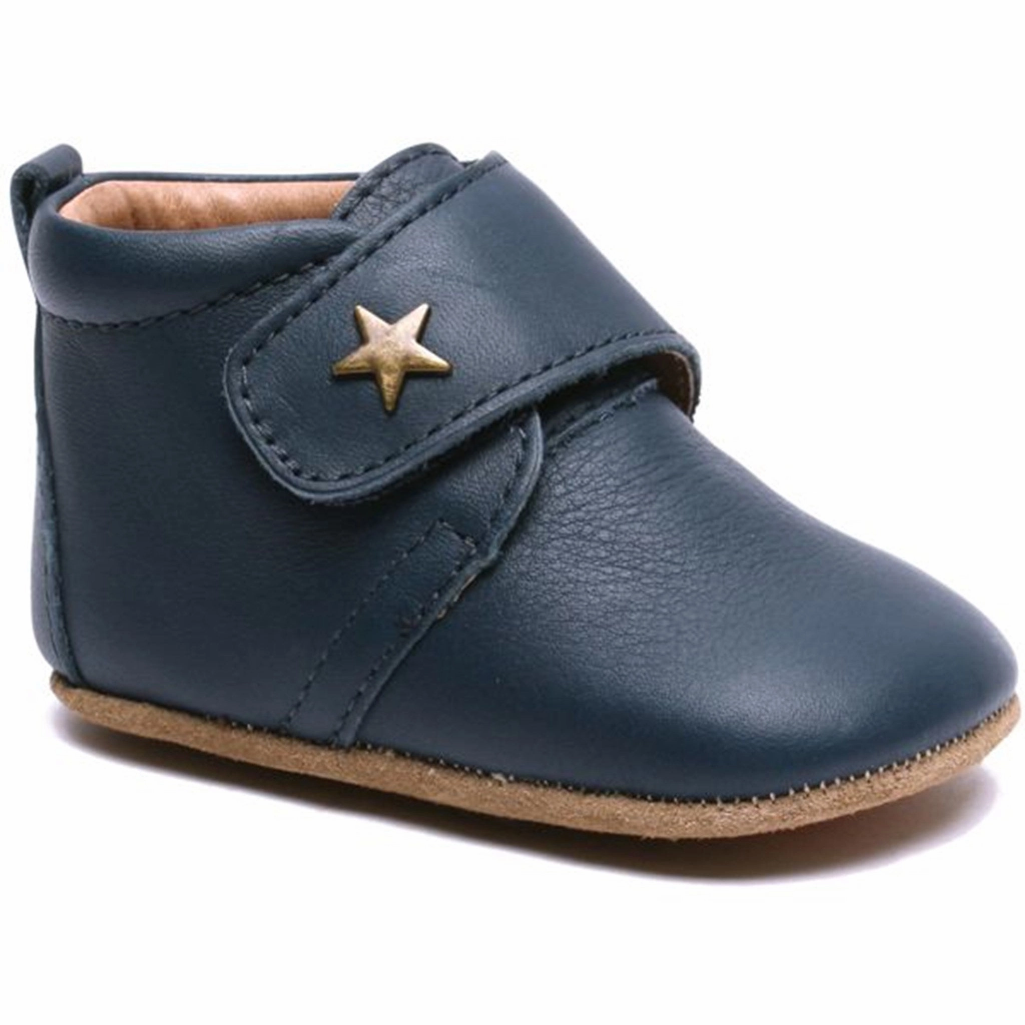 Bisgaard Indoor Shoes Velcro Star 12301 (navy) House Slippers for Kids on sale