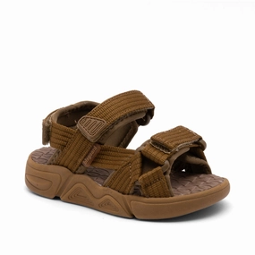 Bisgaard Khaki Louis Sandal Kids Open Sandals cheap sale