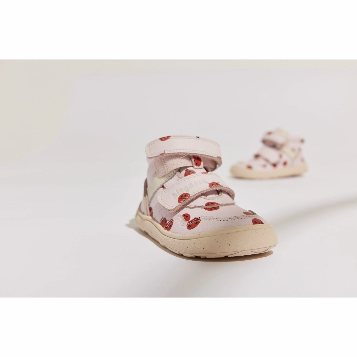Bisgaard Lady Bugs Barefoot Becky First Step Shoe