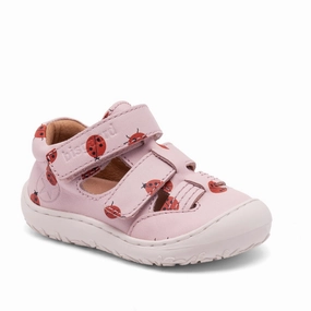 Bisgaard Lady Bugs Barefoot Hana First Step Shoe Kids Velcro Sneakers discount