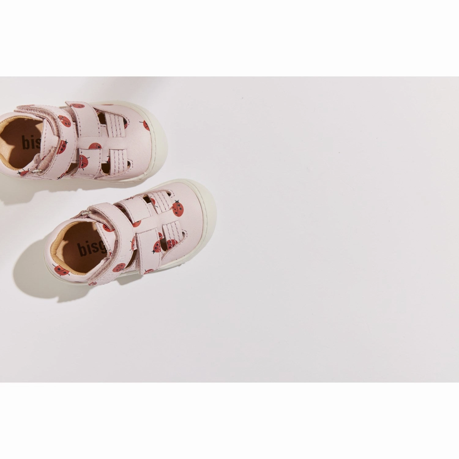 Bisgaard Lady Bugs Barefoot Hana First Step Shoe