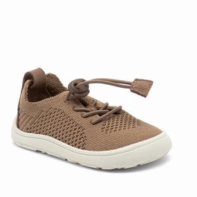 Bisgaard Latte Barefoot Jua First Step Shoe Beginner Shoes With Laces Kids deal