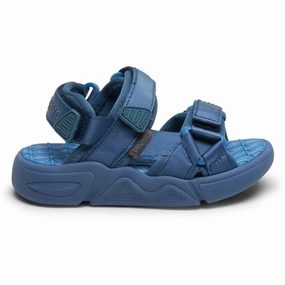 Bisgaard Louis Sandal Blue Kids Open Sandals cheap sale