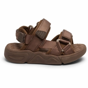 Bisgaard Louis Sandal Brown Kids Open Sandals cheap sale