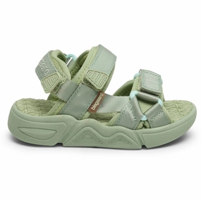 Bisgaard Louis Sandal Green Kids Open Sandals cheap sale