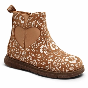 Bisgaard Maggie Boots Brandy Flowers Kids Chelsea Boots sale