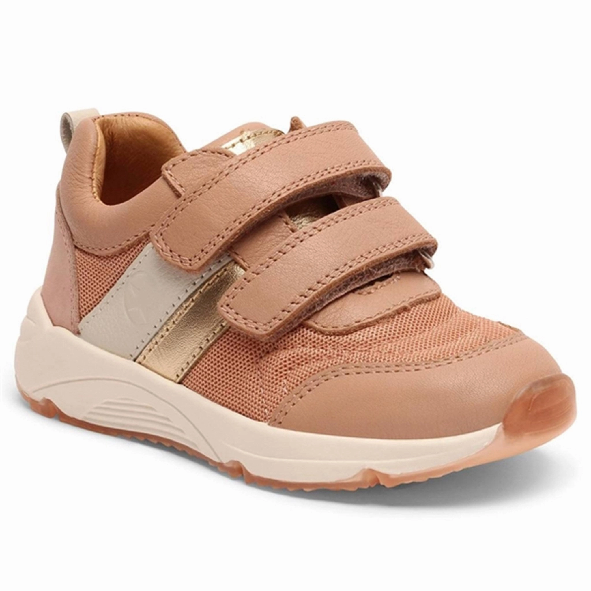 Bisgaard Matti S Velcro Shoe Rose Kids Velcro Sneakers discount