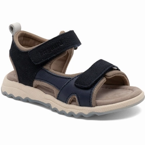 Bisgaard Navy Coco Sandal Kids Open Sandals cheap sale