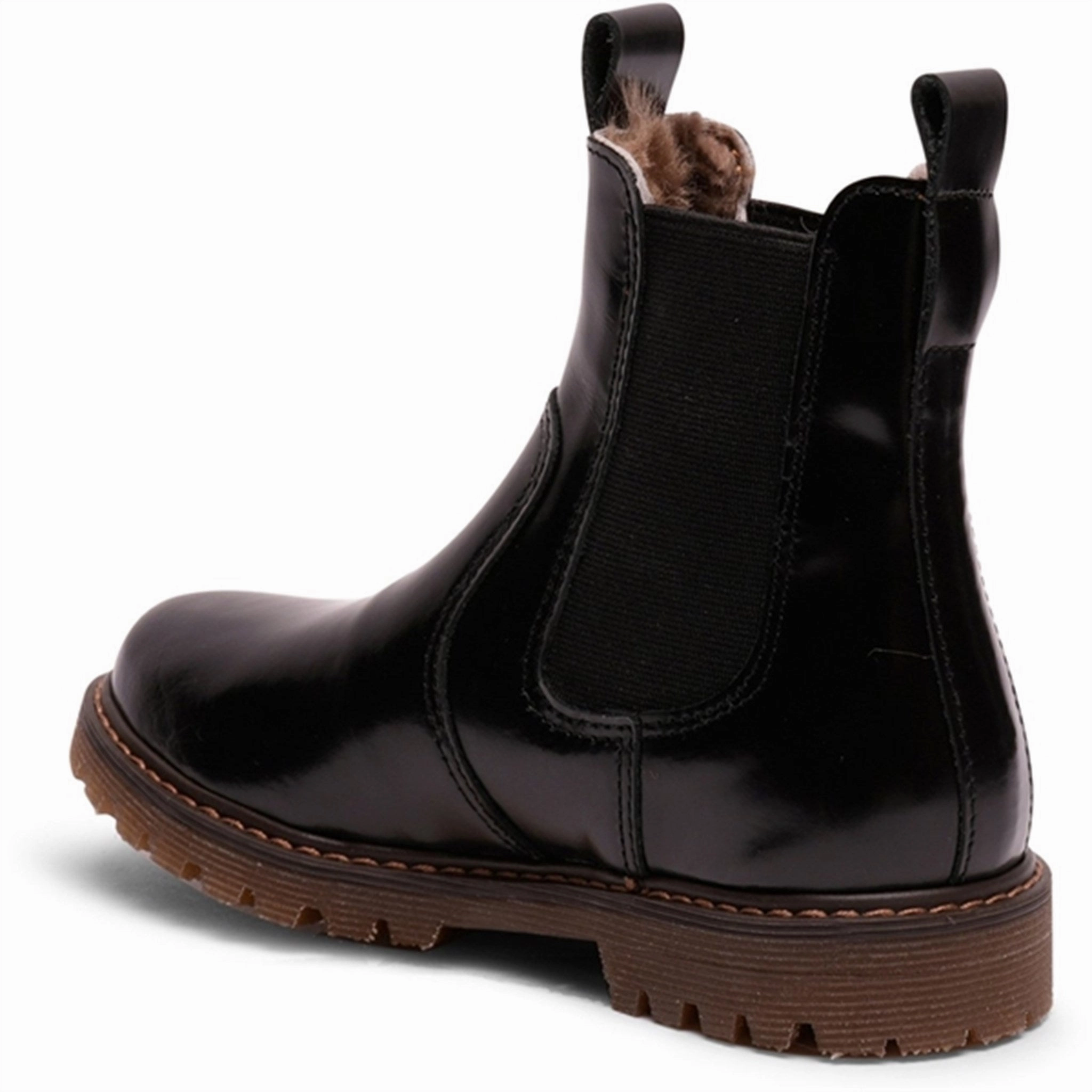 Bisgaard Neel Lamb Boots Black Polido