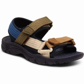 Bisgaard Nico S Sandal Navy Kids Open Sandals cheap sale
