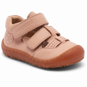 Bisgaard Nude Barefoot Hana First Step Shoe Beginner Shoes With Velcro Kids promo