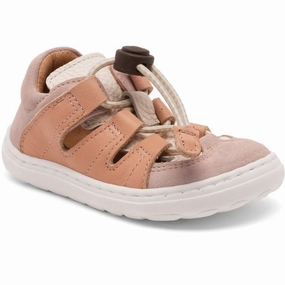 Bisgaard Peach Melba Barefoot Fletcher Sandal Kids Closed Toe Sandals promo