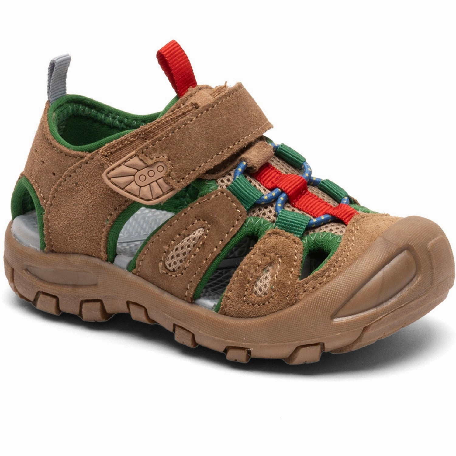 Bisgaard Peanut Brown Trine Kjr X Herbert Velcro Shoe Kids Closed Toe Sandals promo