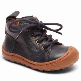 Bisgaard Prewalker Blue Beginner Shoes With Laces Kids deal