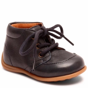 Bisgaard Prewalker Gerle Navy Beginner Shoes With Laces Kids deal