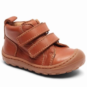Bisgaard Prewalker Velcro Cognac Beginner Shoes With Velcro Kids promo