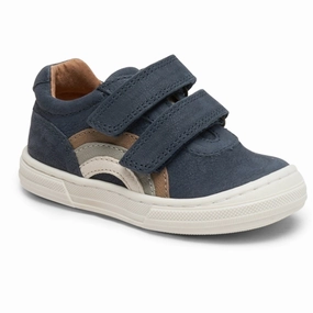 Bisgaard Rainbow Low Velcro Shoe Marine Kids Velcro Sneakers discount