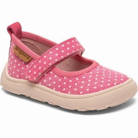 Bisgaard Rose Dots Barefoot Ballet Home Shoe House Slippers for Kids on sale