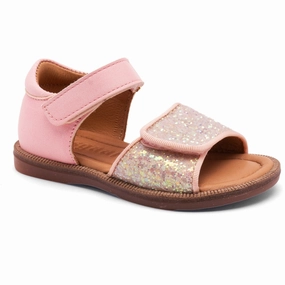 Bisgaard Rose Glitter Aida Sandal Kids Open Sandals cheap sale