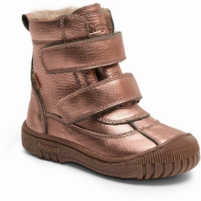 Bisgaard Rose Gold Ellis Tex Vinterstvler Cheap Kids Winter Footwear